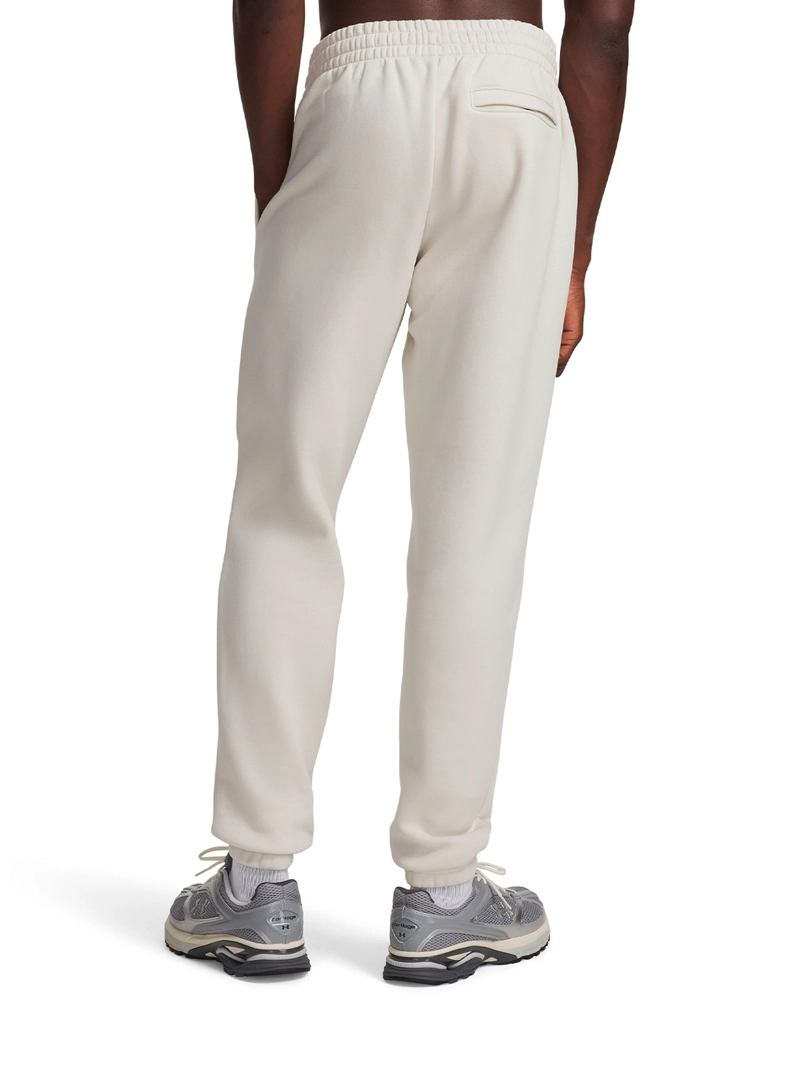 JOGGER UA ICON FLEECE BLANCO HOMBRE UNDER ARMOUR - 2