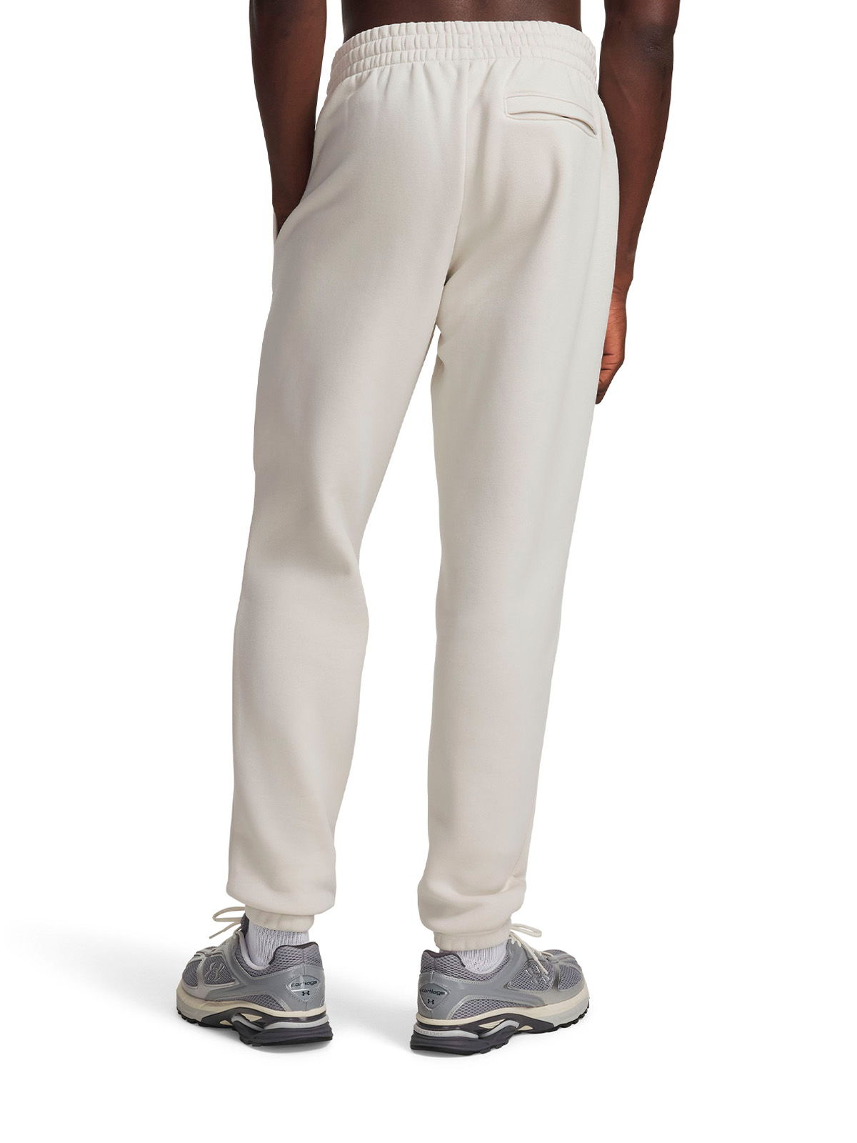 JOGGER UA ICON FLEECE BLANCO HOMBRE UNDER ARMOUR - 2