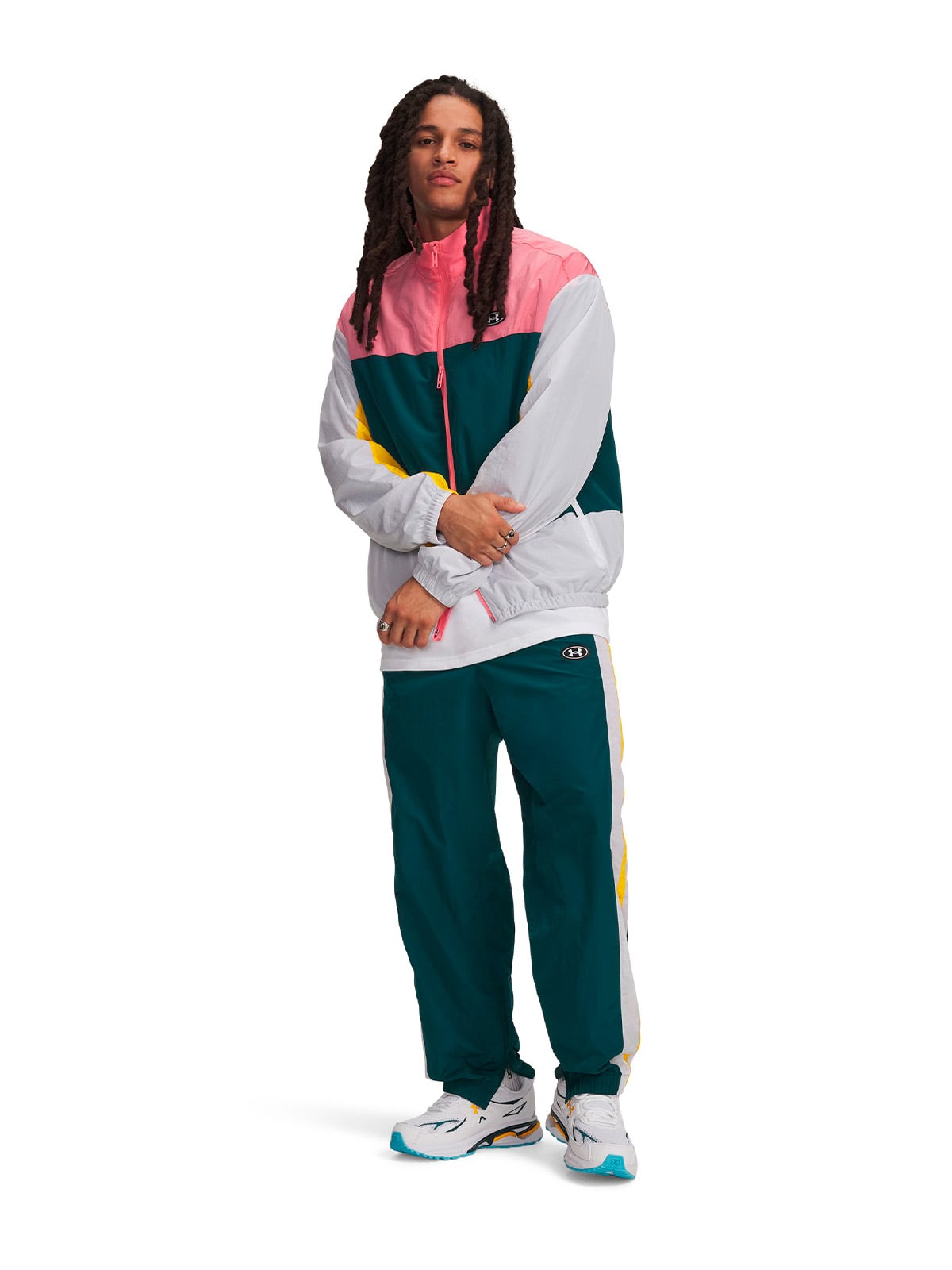 JOGGER UA ICON WOVEN TRACK VERDE HOMBRE UNDER ARMOUR - 4