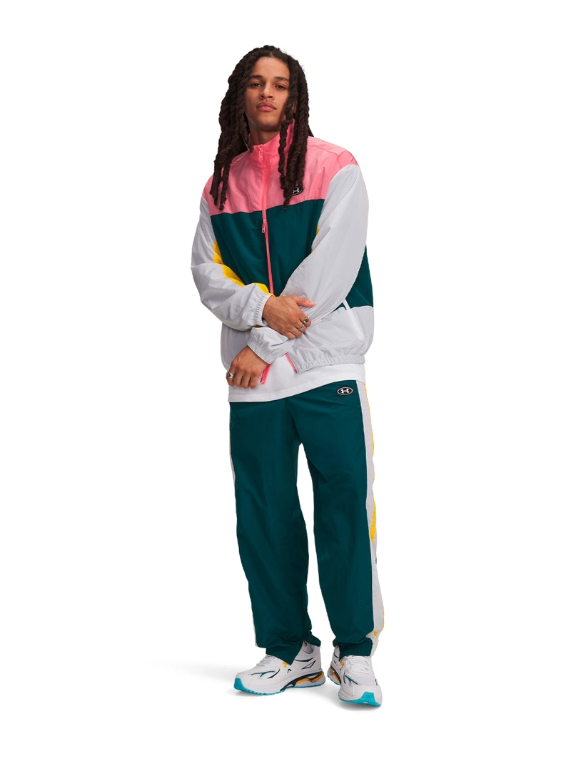 JOGGER UA ICON WOVEN TRACK VERDE HOMBRE UNDER ARMOUR - 4