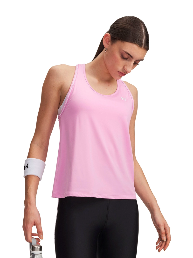 UNDER ARMOUR POLERA S/M ROSADO UA TECH KNOCKOUT MUJER UNDER ARMOUR