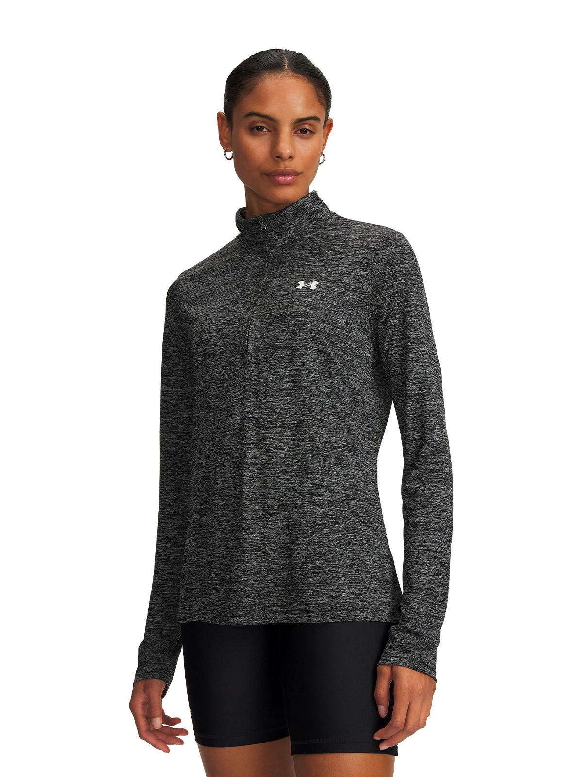 POLERON UA TECH TWIST NEGRO MUJER UNDER ARMOUR - 4