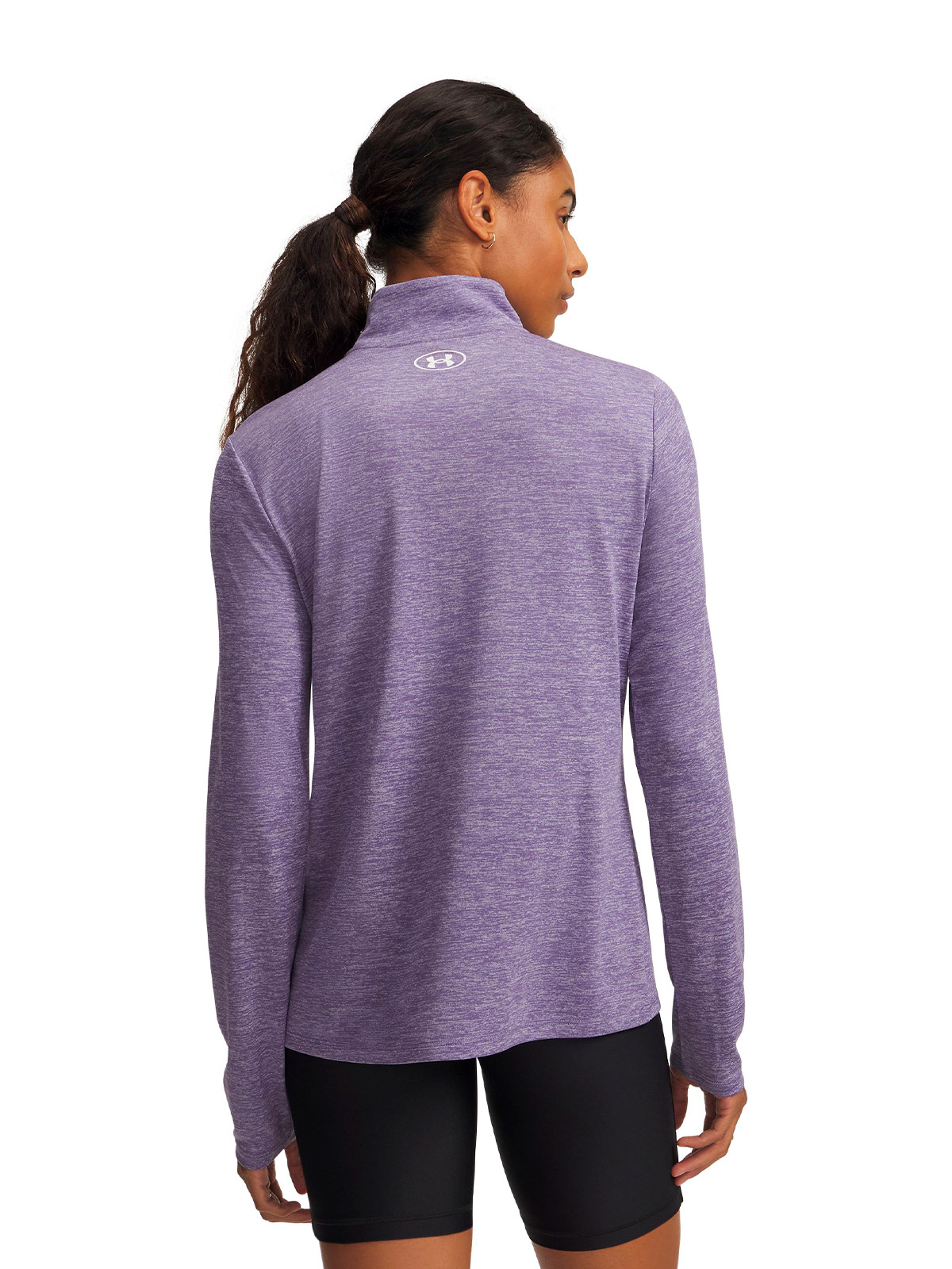 POLERON UA TECH TWIST MORADO MUJER UNDER ARMOUR - 2