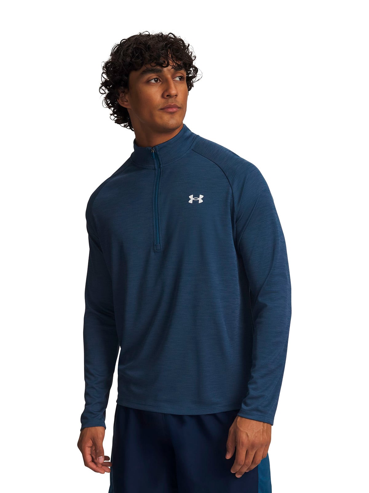 UNDER ARMOUR POLERON UA TECH TEXTURED AZUL HOMBRE UNDER ARMOUR