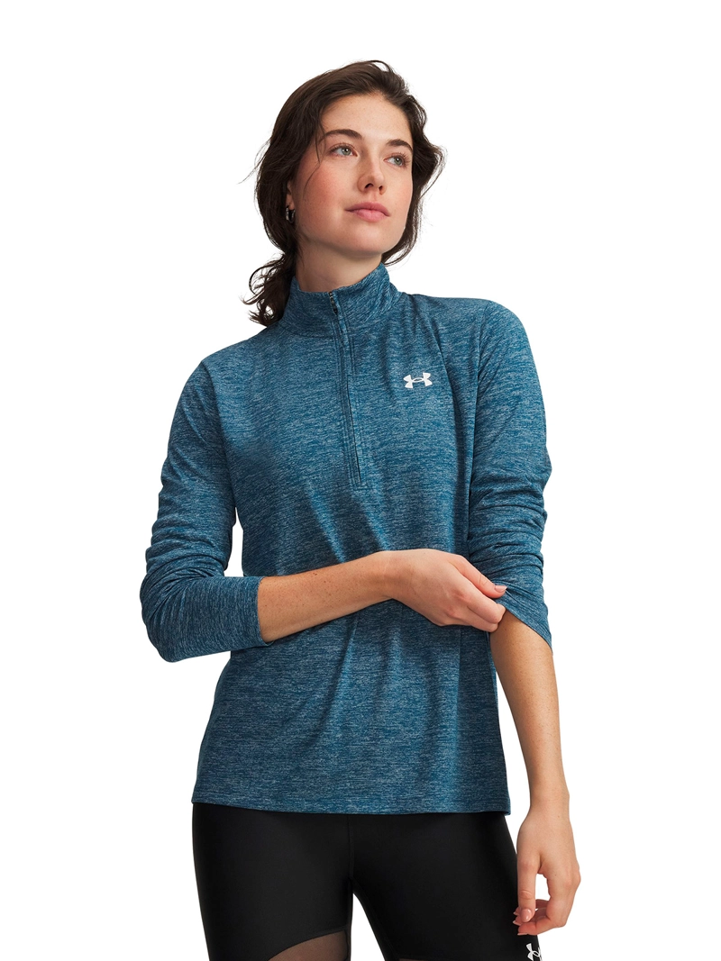 UNDER ARMOUR POLERON UA TECH TWIST AZUL MUJER UNDER ARMOUR