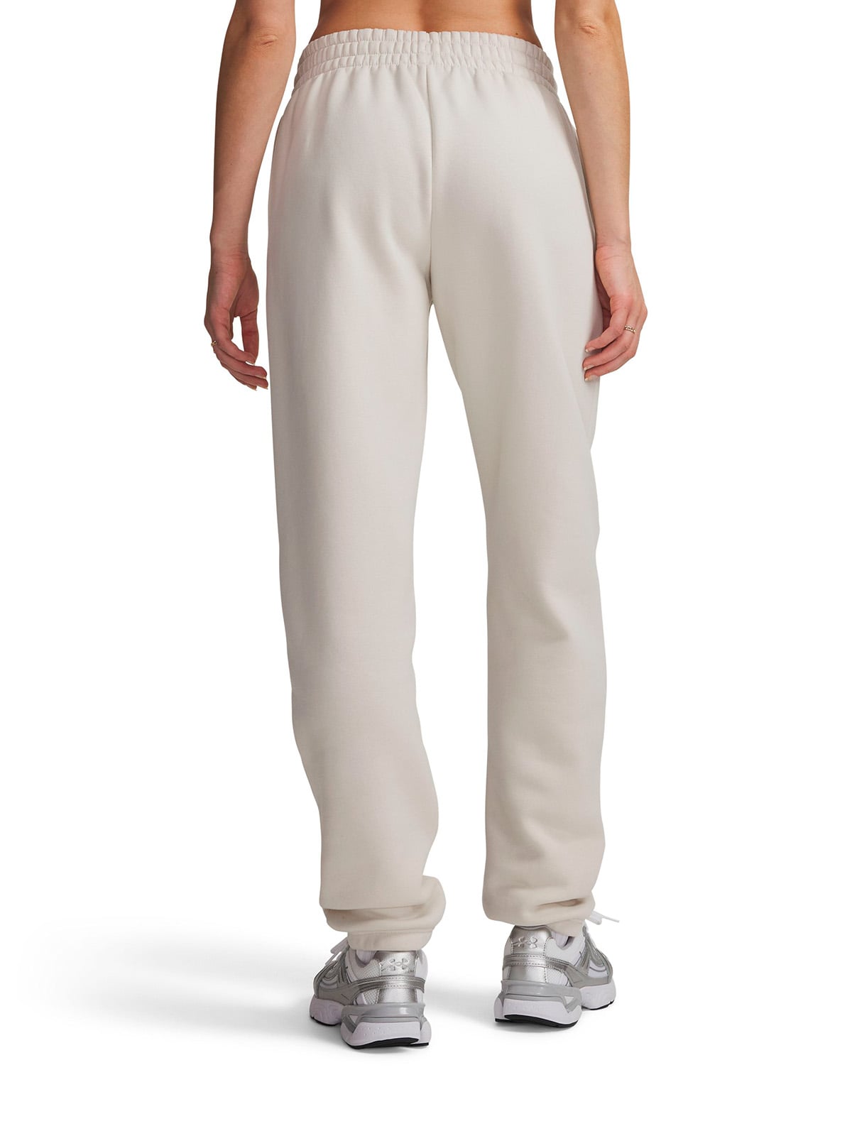 JOGGER UA ICON FLEECE BLANCO MUJER UNDER ARMOUR - 2