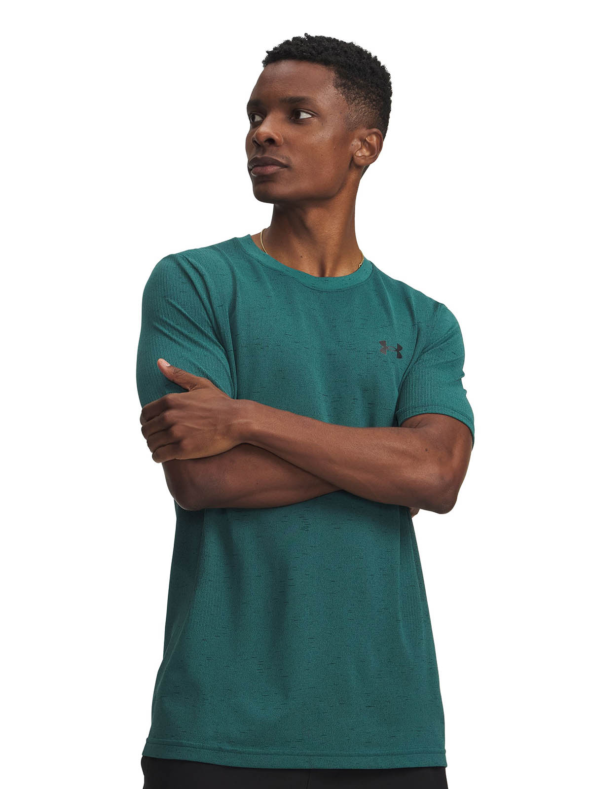 UNDER ARMOUR POLERA M/C UA VANISH SEAMLESS VERDE HOMBRE UNDER ARMOUR
