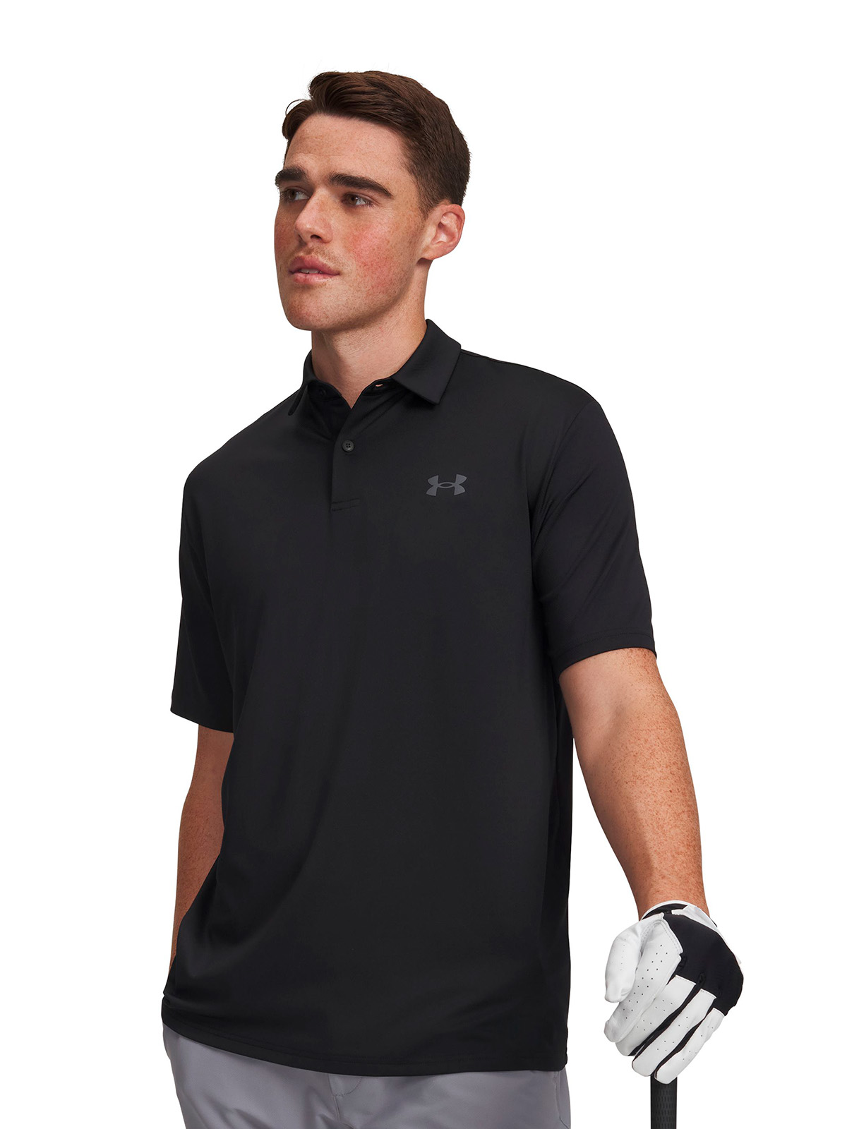 UNDER ARMOUR POLERA M/C UA MATCHPLAY NEGRO HOMBRE UNDER ARMOUR
