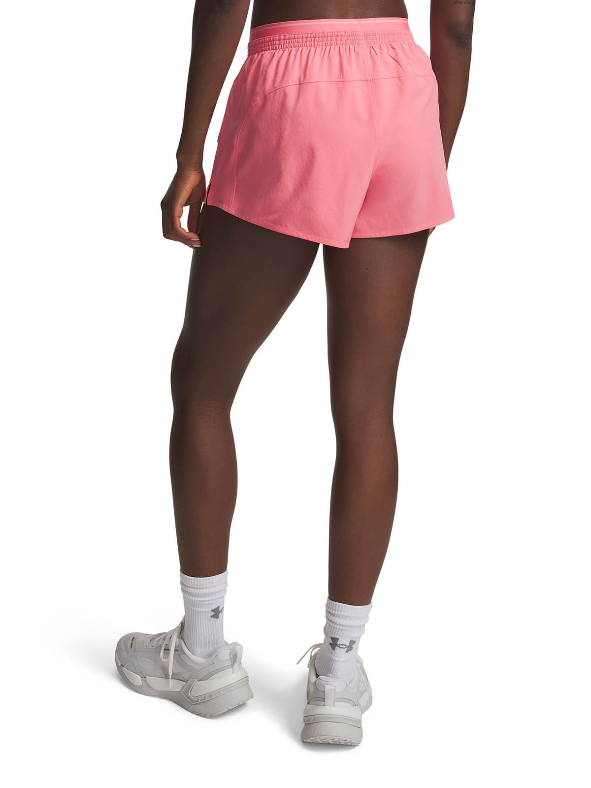 SHORT UA VANISH WOVEN 3' ROSADO MUJER UNDER ARMOUR - 2
