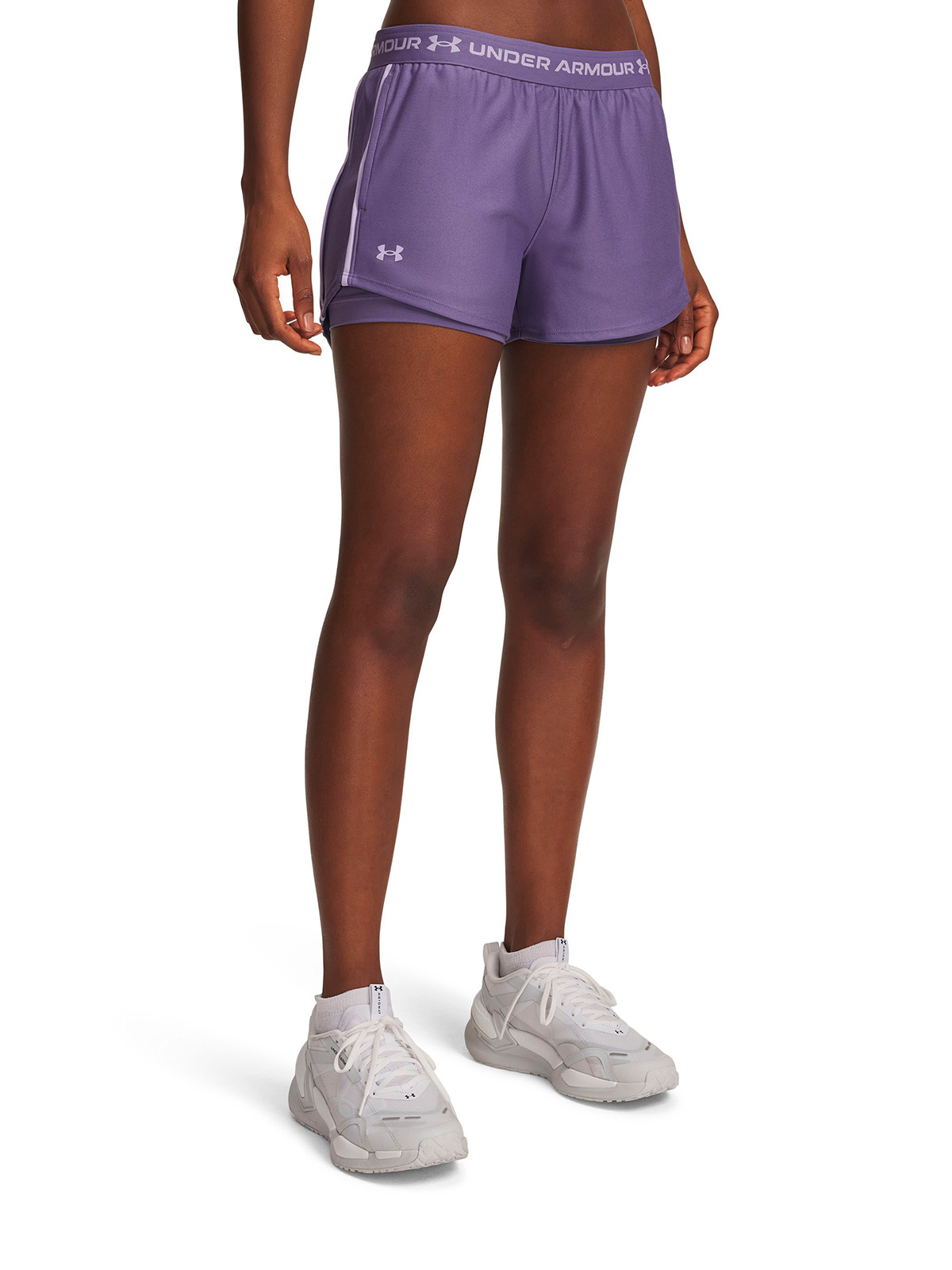 UNDER ARMOUR SHORT UA TECH PLAY UP 2 EN 1 MORADO MUJER UNDER ARMOUR