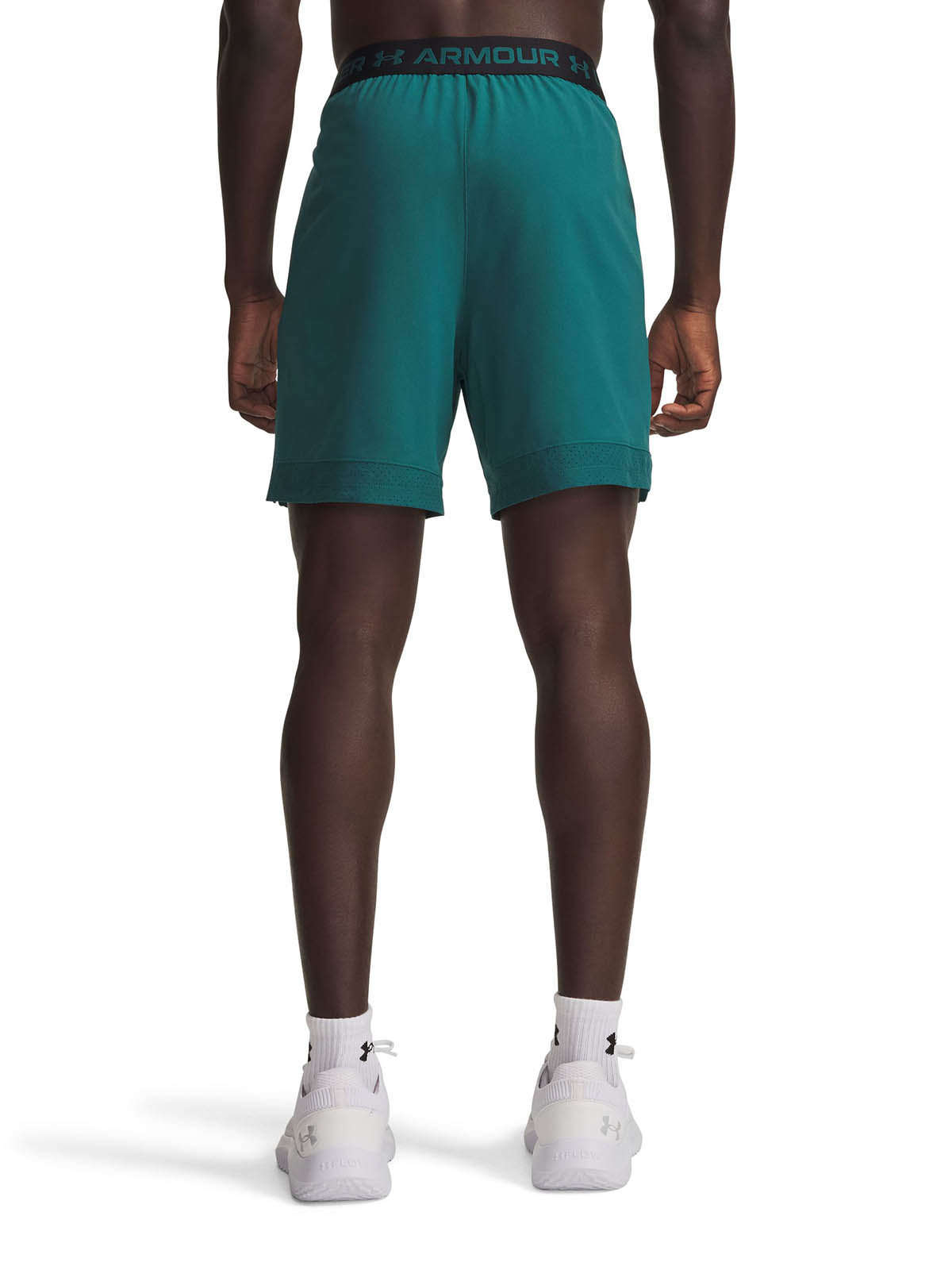 SHORT UA VANISH WOVEN 6' VERDE HOMBRE UNDER ARMOUR - 2
