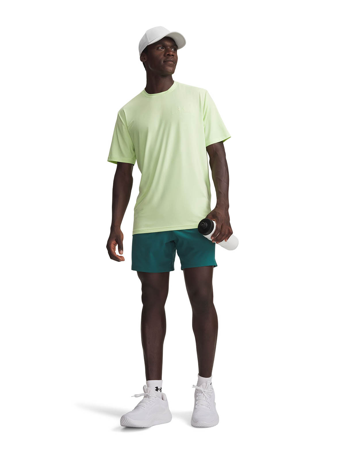 SHORT UA VANISH WOVEN 6' VERDE HOMBRE UNDER ARMOUR - 4
