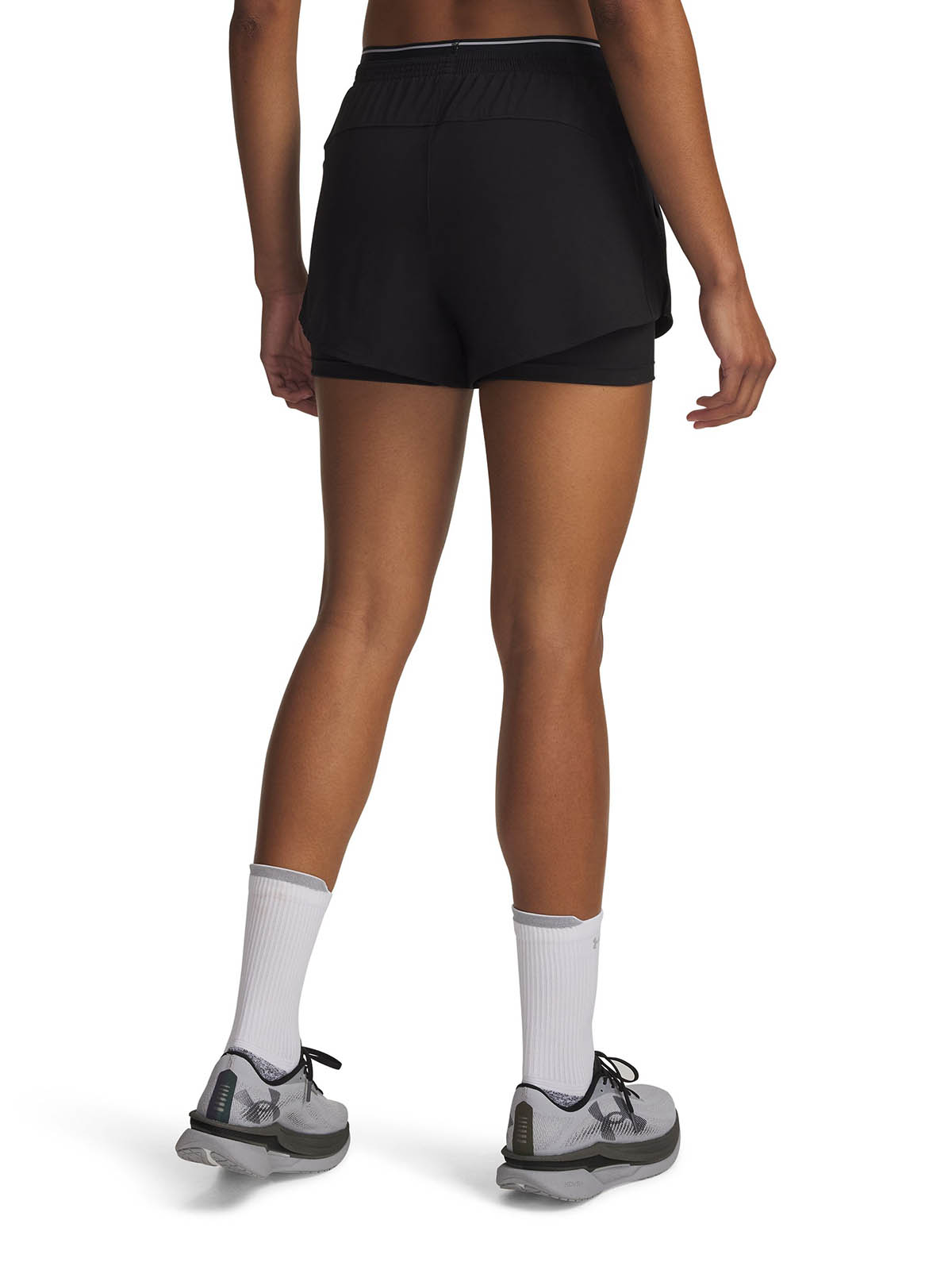 SHORT UA VANISH WOVEN 2 EN 1 NEGRO MUJER UNDER ARMOUR - 2