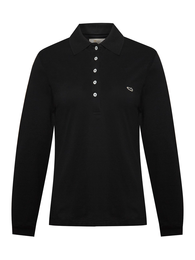 POLERA ALGODON MUJER GODWIN AZUL ROCKFORD - 1