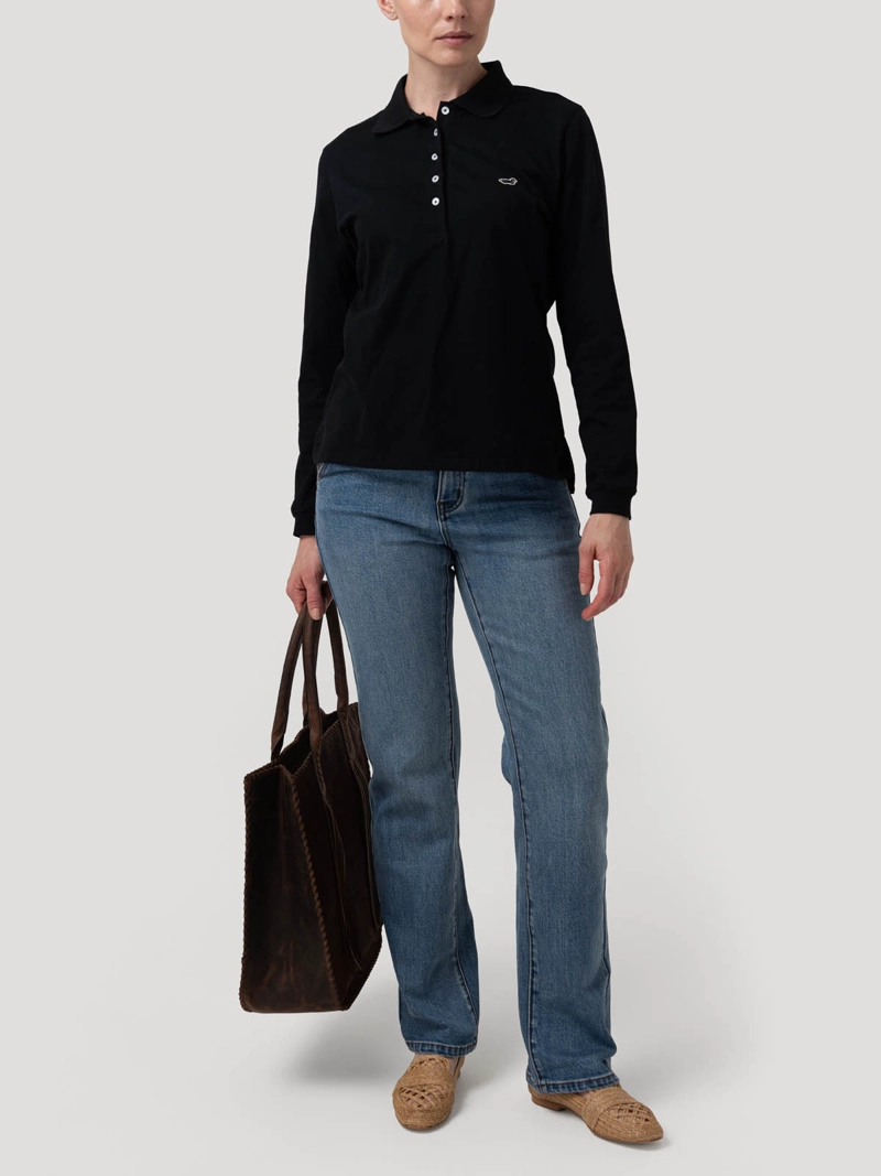 POLERA ALGODON MUJER GODWIN AZUL ROCKFORD - 8