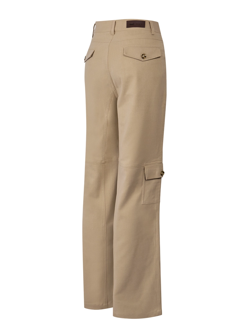 PANTALON POLIE STER RECICLADO MUJER NOA BEIGE ROCKFORD - 2