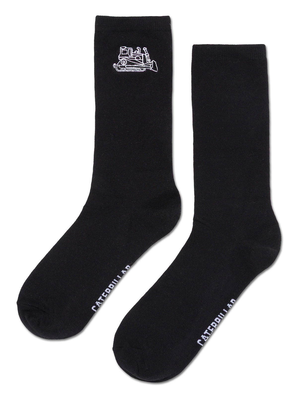CALCETIN HOMBRE AOP CREW SOCK NEGRO CAT - 1