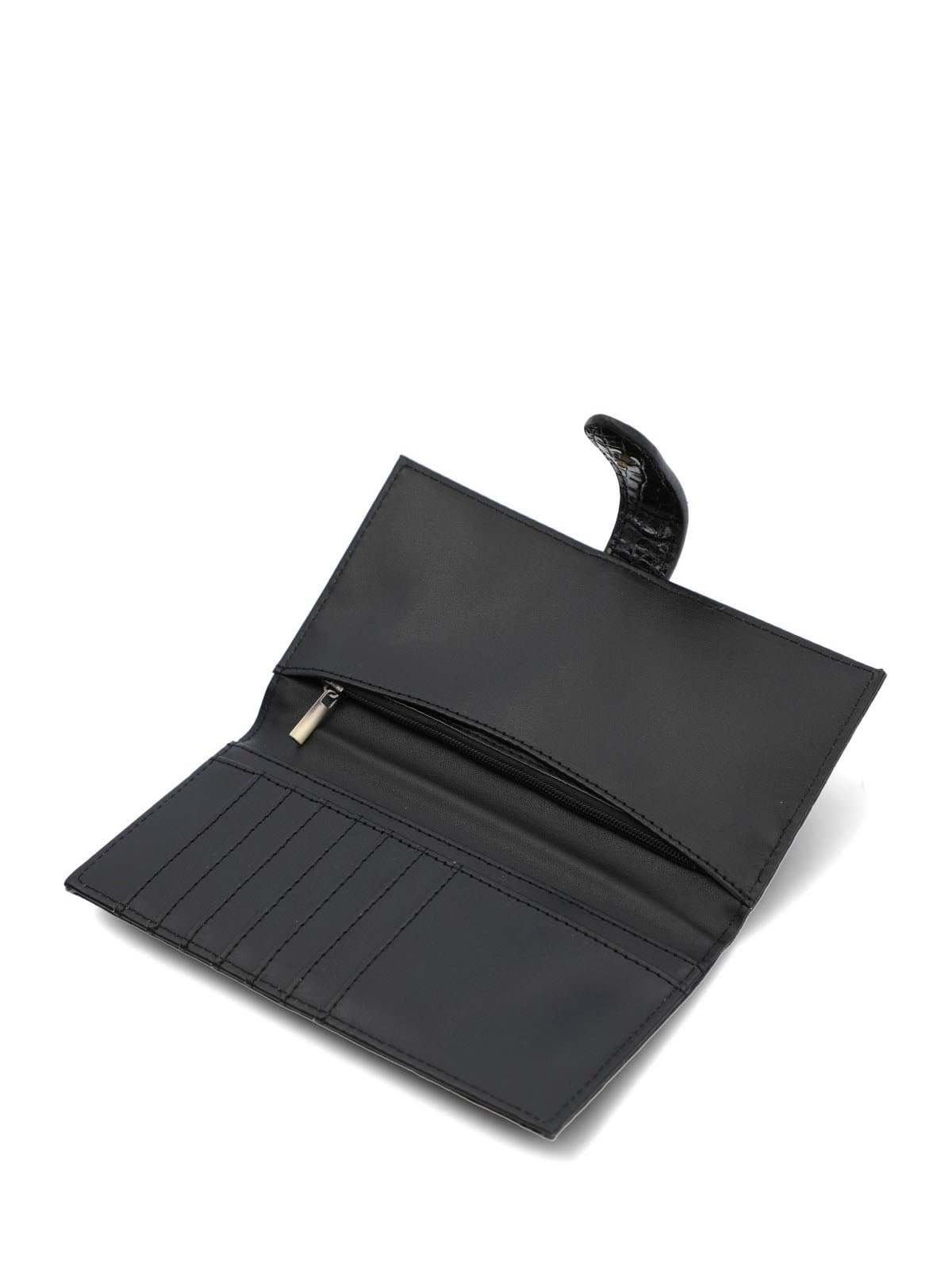 BILLETERA MUJER CROCO WALLET NEGRO HUSH PUPPIES - 3