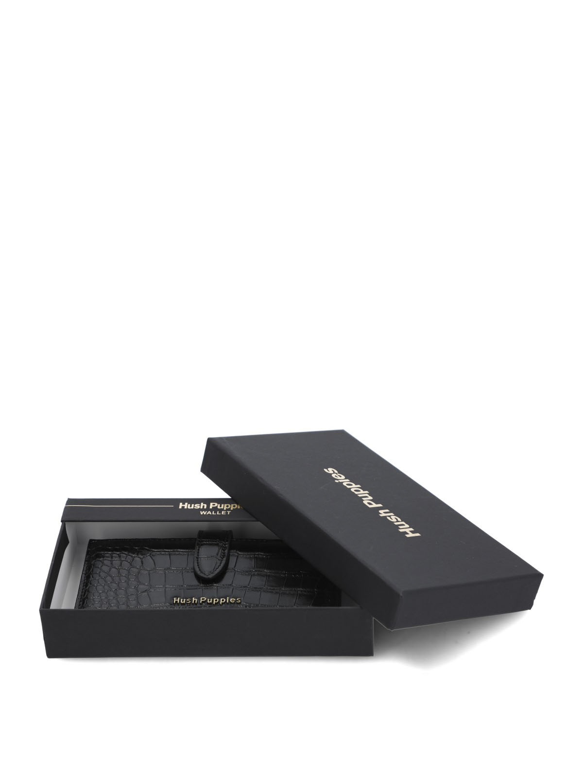 BILLETERA MUJER CROCO WALLET NEGRO HUSH PUPPIES - 4