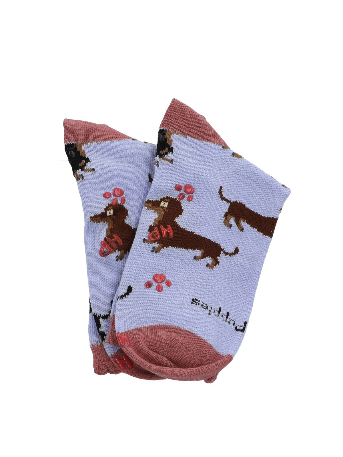 CALCETIN ALGODON NIÑA C ST DACHSHUND ROSADO HUSH PUPPIES KIDS - 3