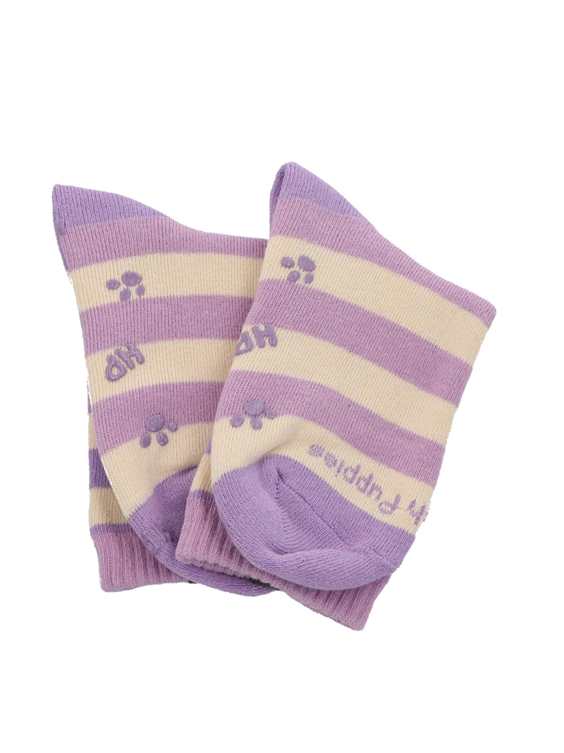 CALCETIN ALGODON NIÑA HEAVY BLOCK LILA HUSH PUPPIES KIDS - 3
