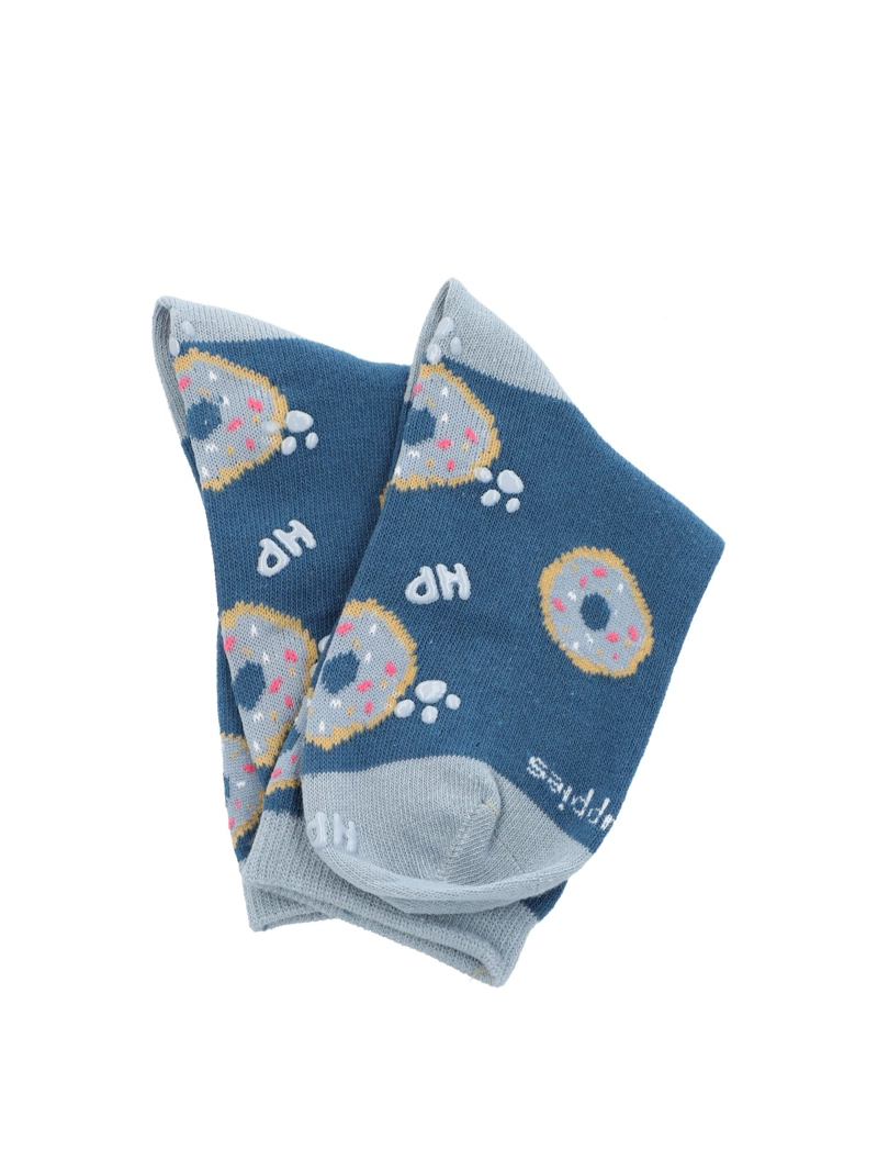 CALCETIN ALGODON NIÑO C DONUTS AZUL HUSH PUPPIES KIDS - 3