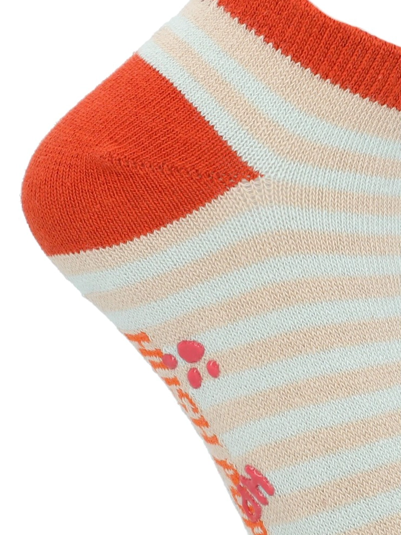 CALCETIN ALGODON NIÑO PED LINES CREMA HUSH PUPPIES KIDS - 2