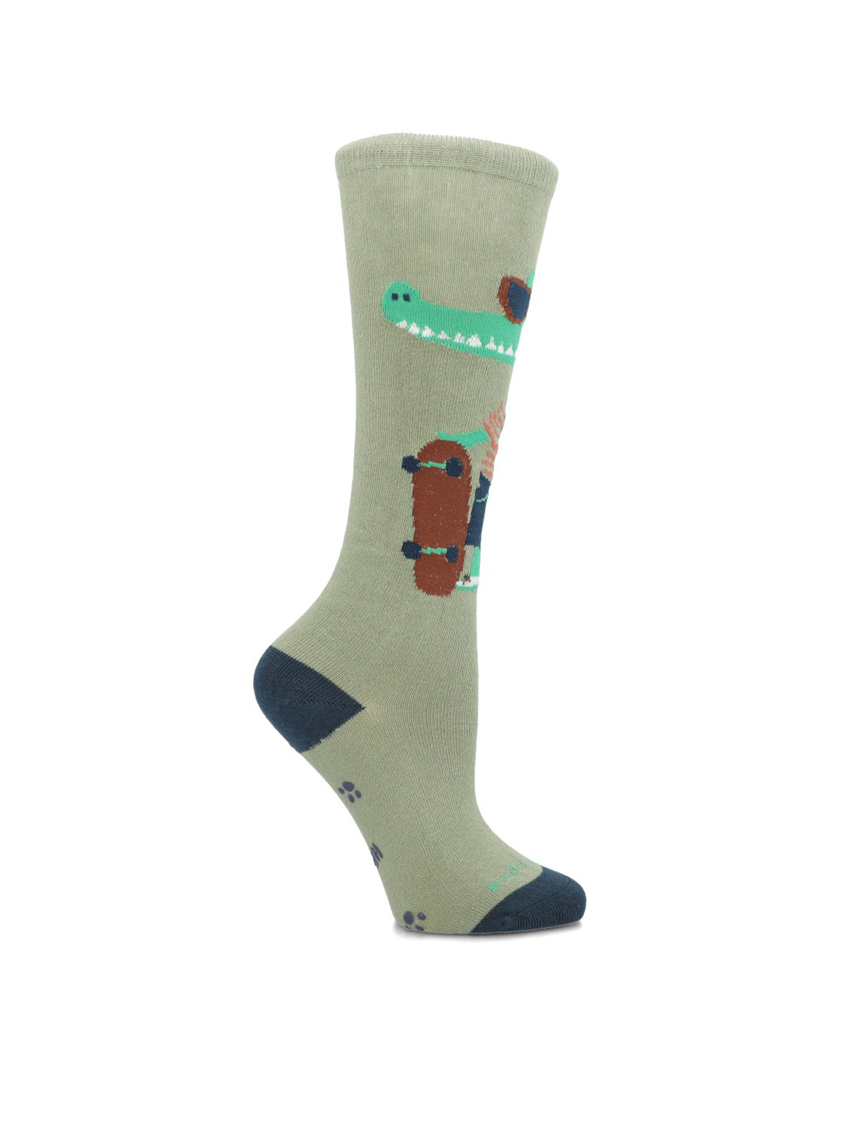 CALCETIN ALGODON NIÑO KH COCODRILE VERDE HUSH PUPPIES KIDS - 1