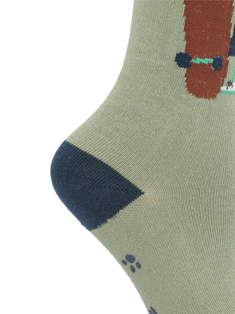 CALCETIN ALGODON NIÑO KH COCODRILE VERDE HUSH PUPPIES KIDS - 2