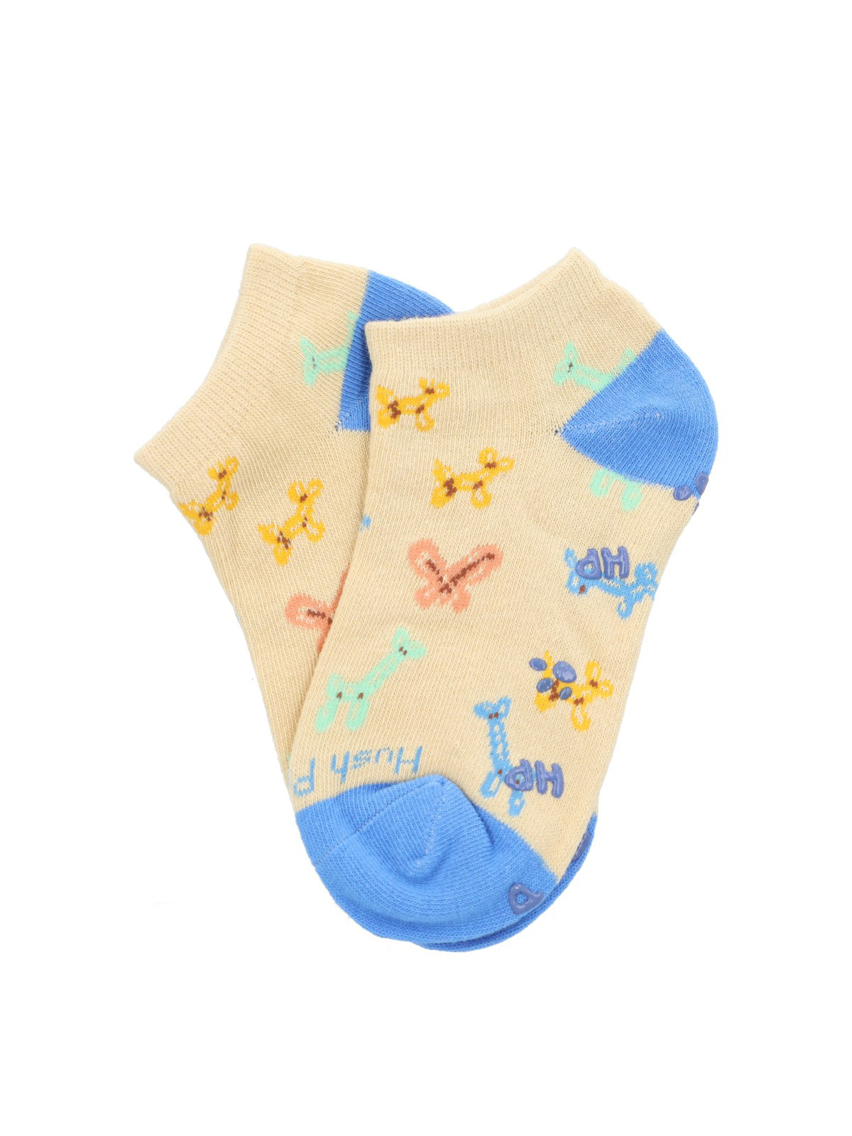 CALCETIN ALGODON NIÑO PED BALLOON CREMA HUSH PUPPIES KIDS - 3