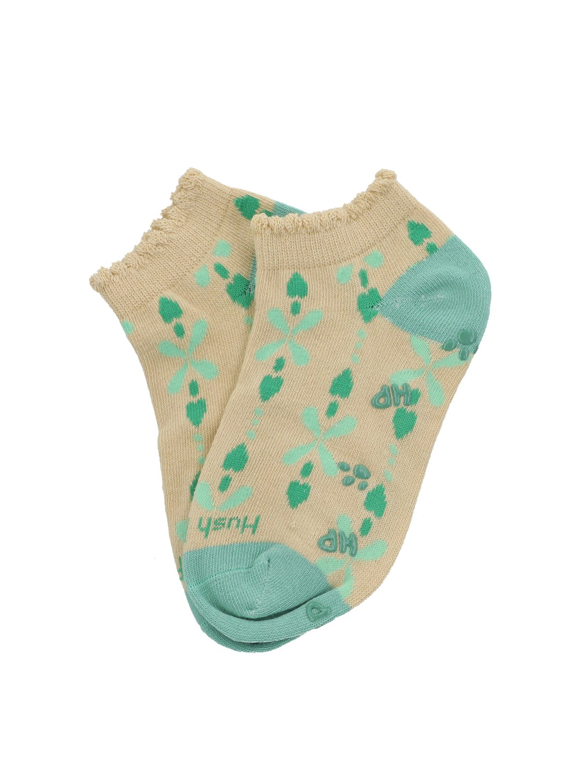 CALCETIN ALGODON NIÑA PED ST HEARTS CREMA HUSH PUPPIES KIDS - 3