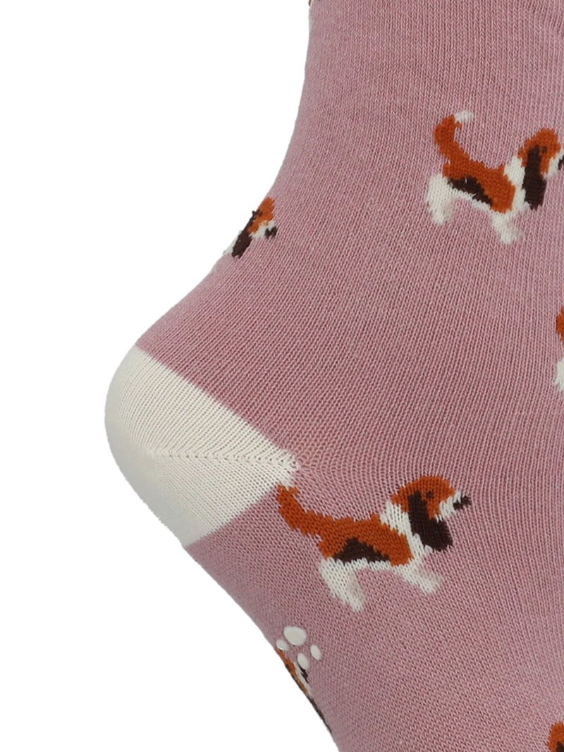 CALCETIN ALGODON NIÑA C KH ST BASSETS ROSADO HUSH PUPPIES KIDS - 2