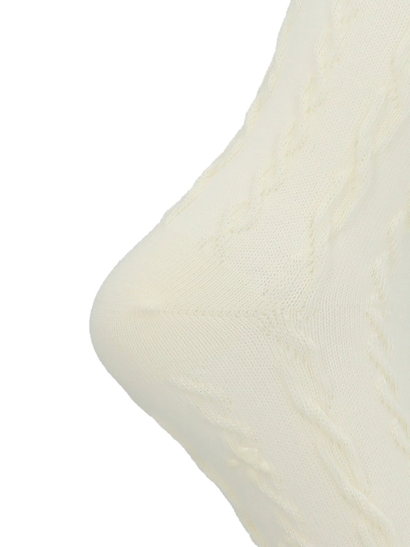 CALCETIN ALGODON NIÑA C TEXTURE CREMA HUSH PUPPIES KIDS - 2