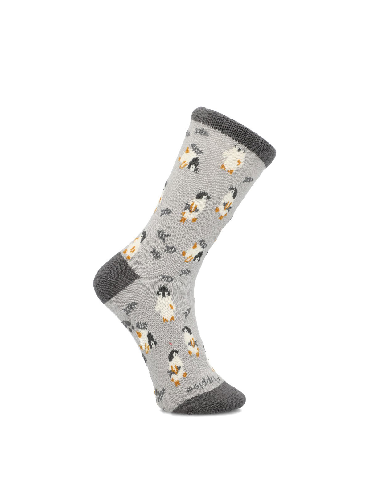 CALCETIN ALGODON NIÑO C PENGUINS GRIS HUSH PUPPIES KIDS - 1