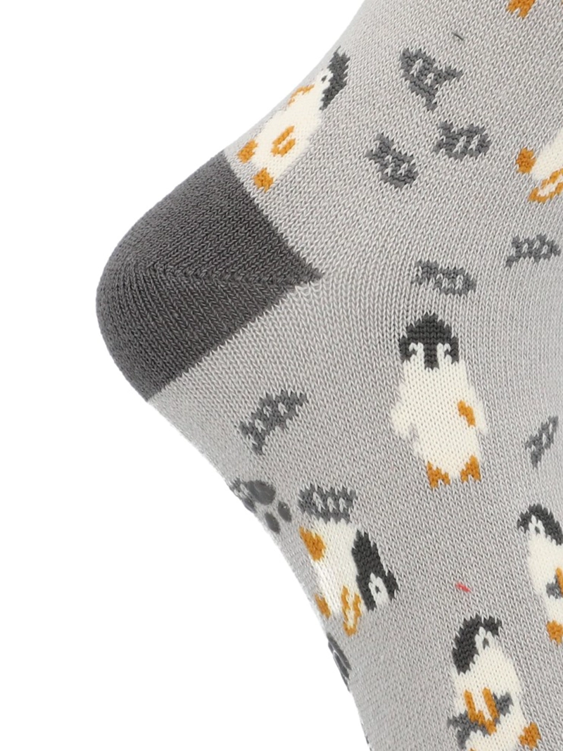 CALCETIN ALGODON NIÑO C PENGUINS GRIS HUSH PUPPIES KIDS - 2