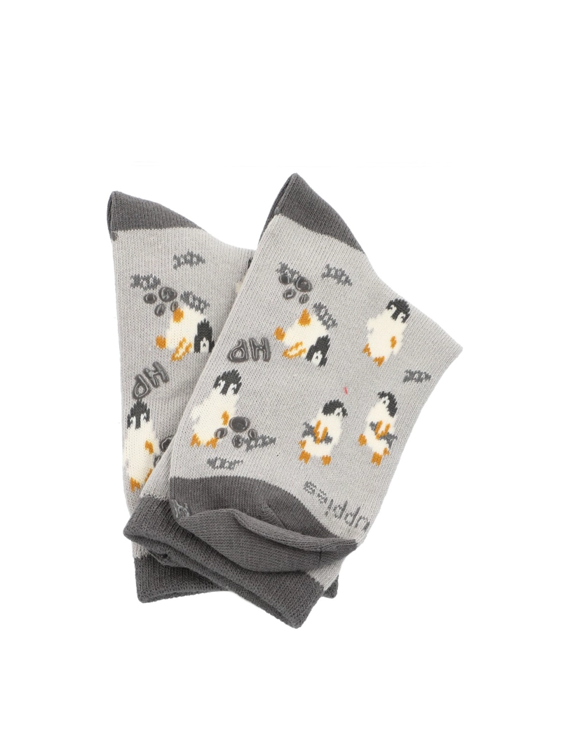 CALCETIN ALGODON NIÑO C PENGUINS GRIS HUSH PUPPIES KIDS - 3