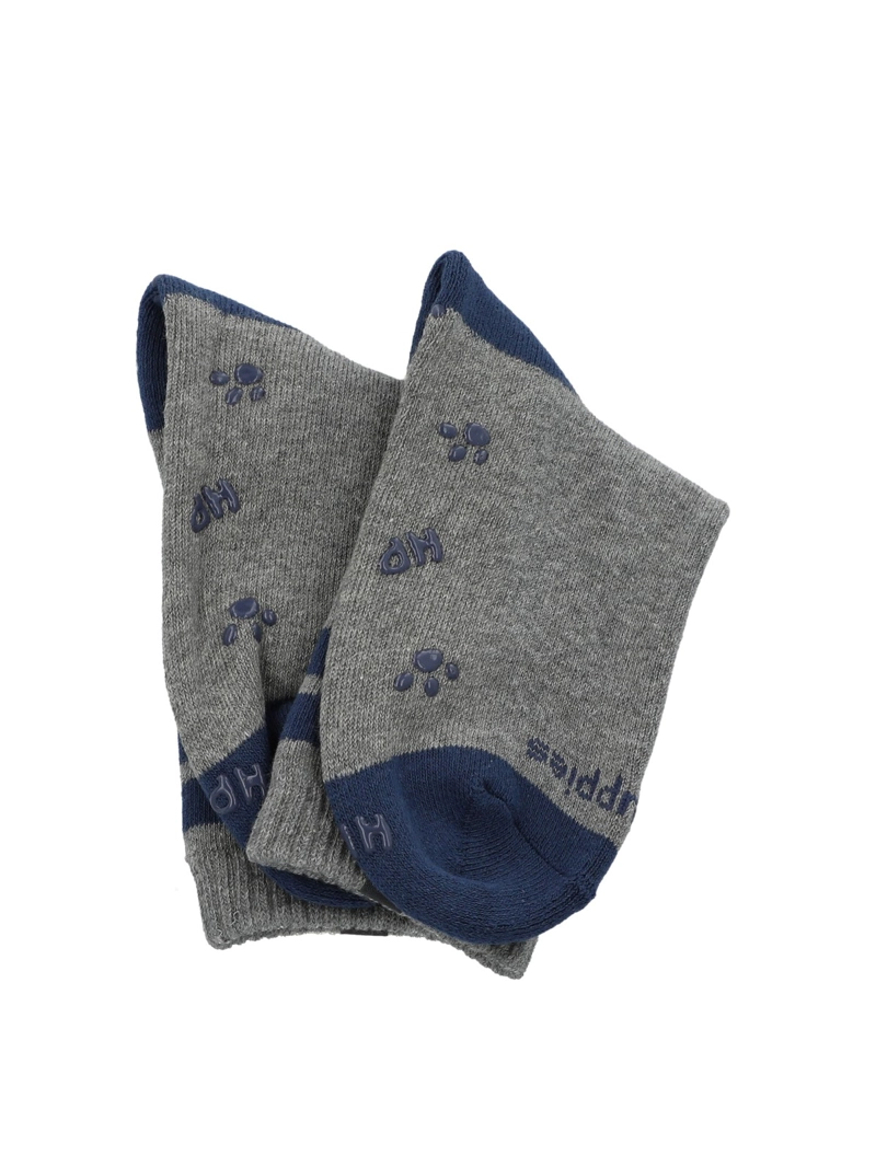 CALCETIN ALGODON NIÑO HEAVY SIMPLE GRIS HUSH PUPPIES KIDS - 3