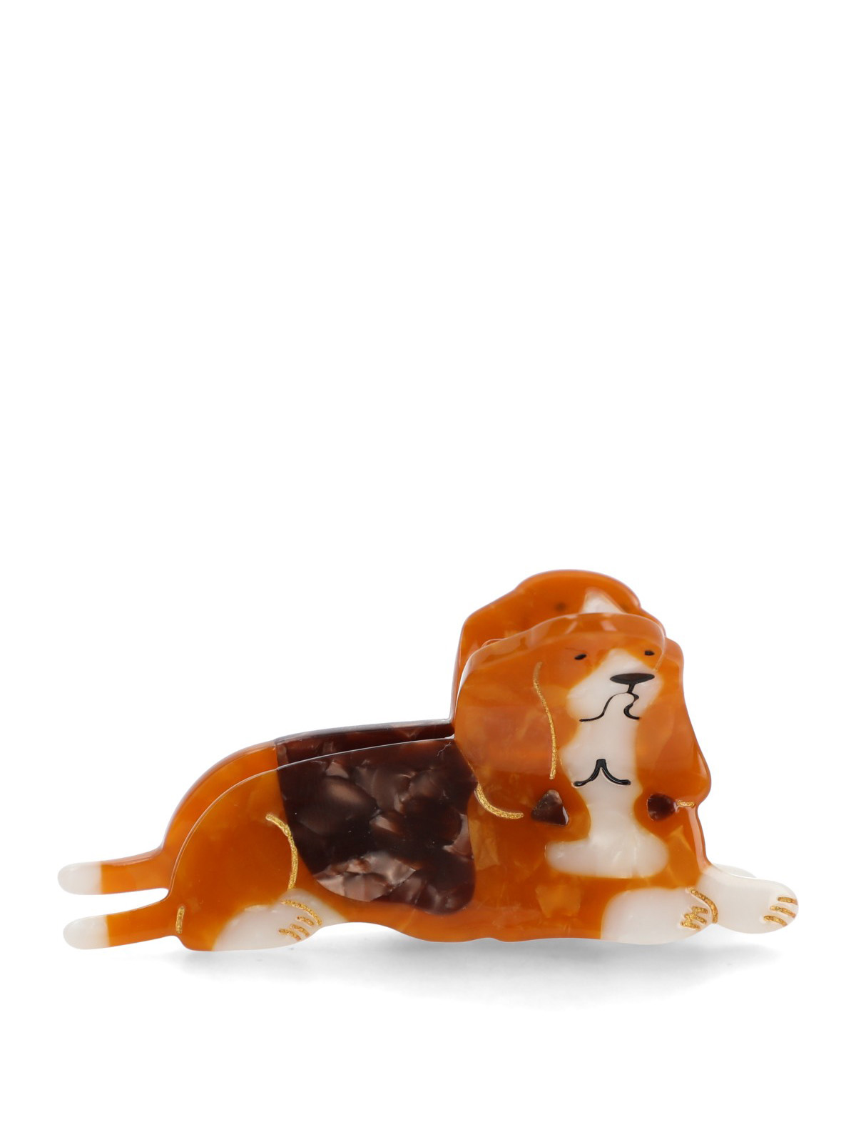 PINCHE NIÑA HPK CLAWCLIP BASSET CAFE  HUSH PUPPIES KIDS - 1