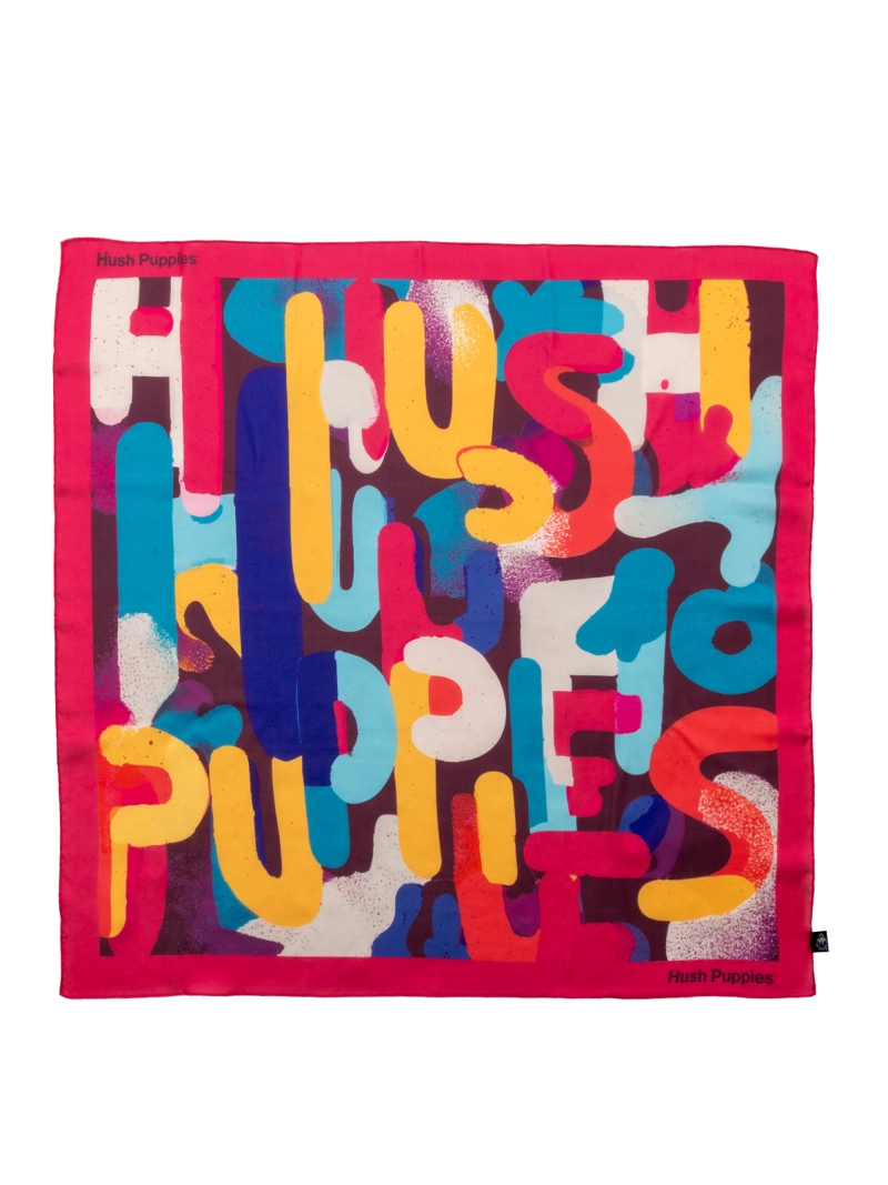 PAÑUELO MUJER HP SCARF HUSH ROSADO HUSH PUPPIES - 3