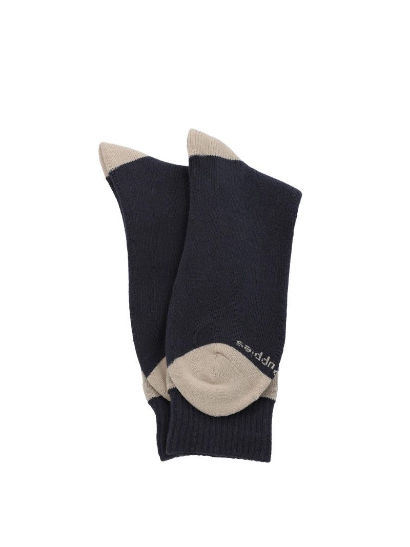 CALCETIN ALGODON HOMBRE HEAVY STRIPE AZUL OSCURO HUSH PUPPIES - 3