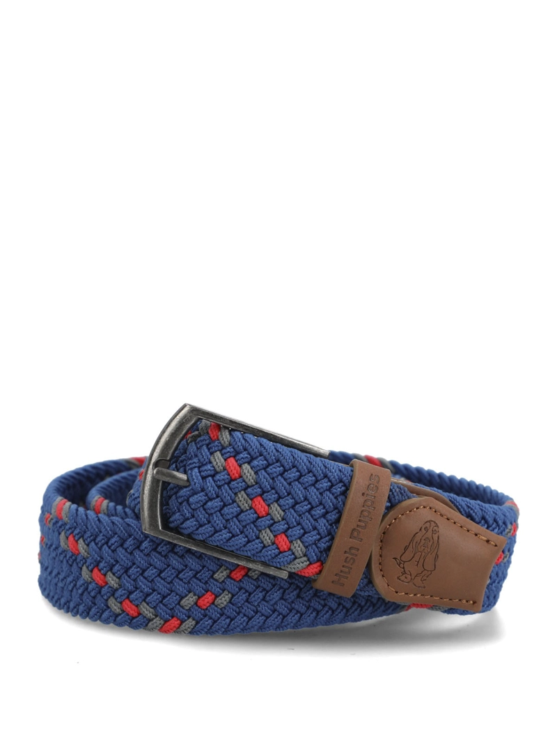 CINTURON HOMBRE HP FABIO AZUL HUSH PUPPIES - 1