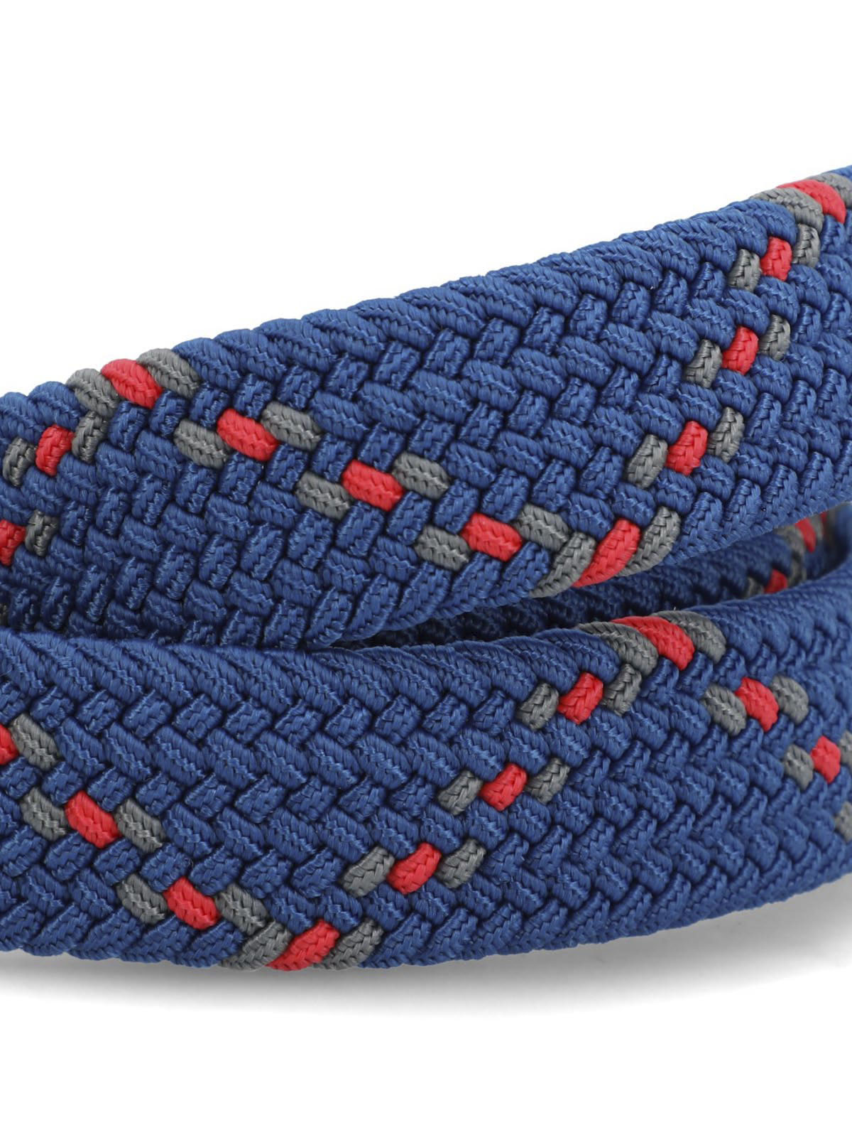 CINTURON HOMBRE HP FABIO AZUL HUSH PUPPIES - 3