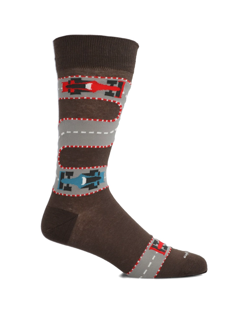 PACK 3 CALCETINES ALGODON HOMBRE PACK GIFT CARS AZUL HUSH PUPPIES - 6