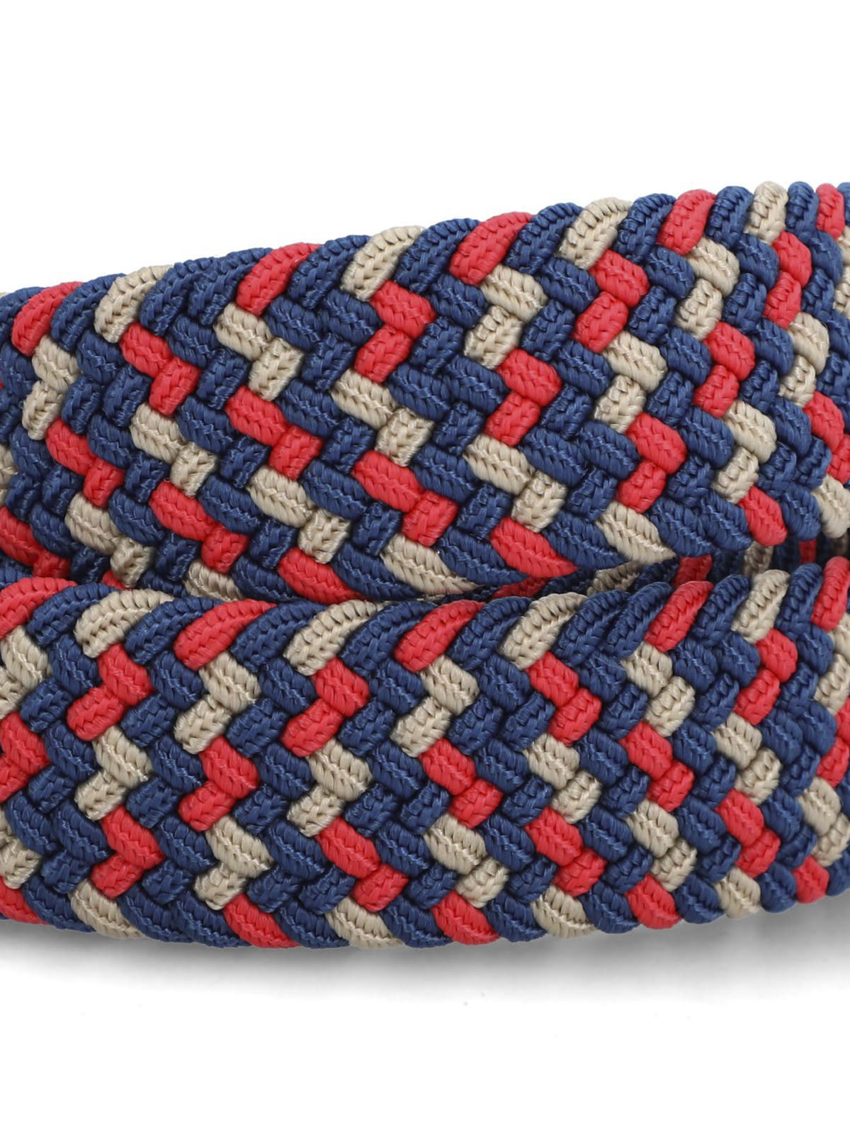 CINTURON HOMBRE HP FABRIZIO AZUL HUSH PUPPIES - 3