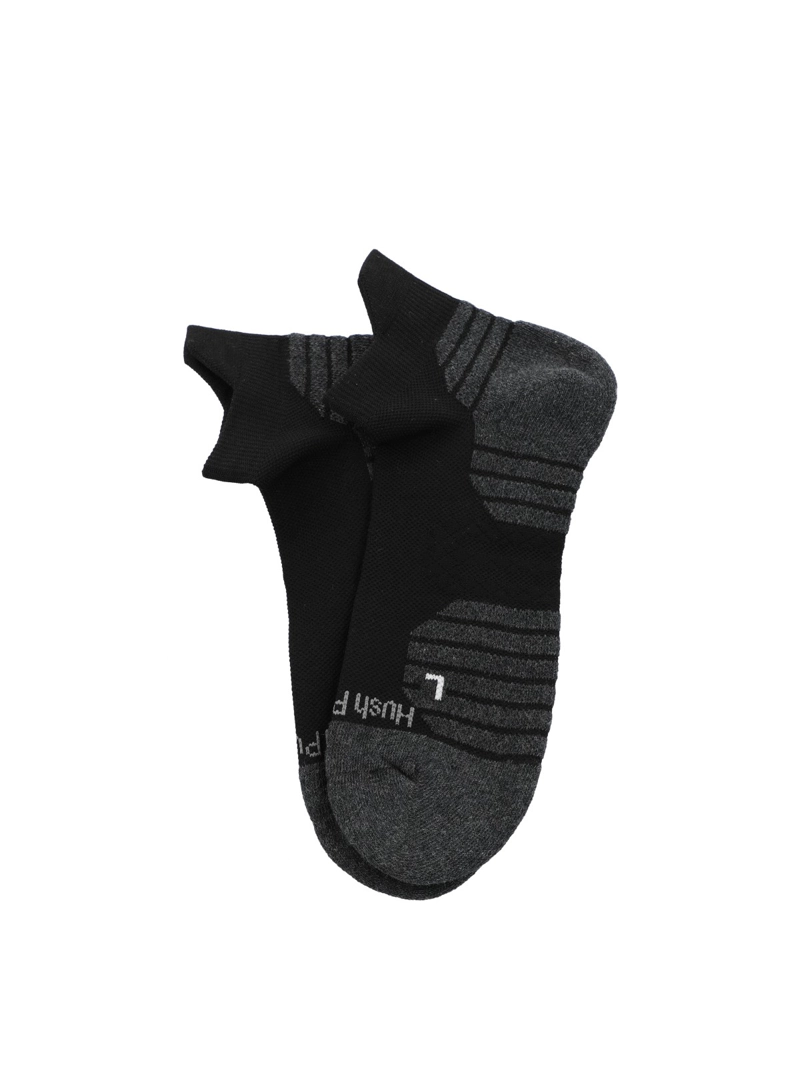CALCETIN ALGODON HOMBRE PED STRIPE NEGRO HUSH PUPPIES - 3