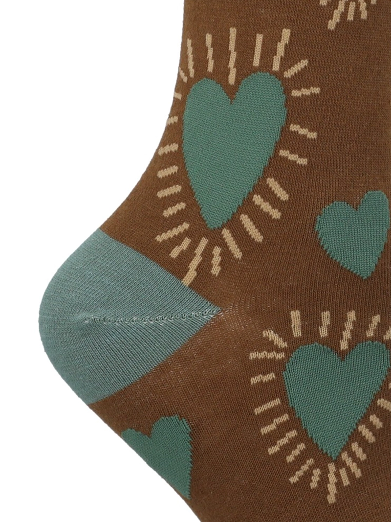 CALCETIN ALGODON MUJER C HEART CAFE  HUSH PUPPIES - 2