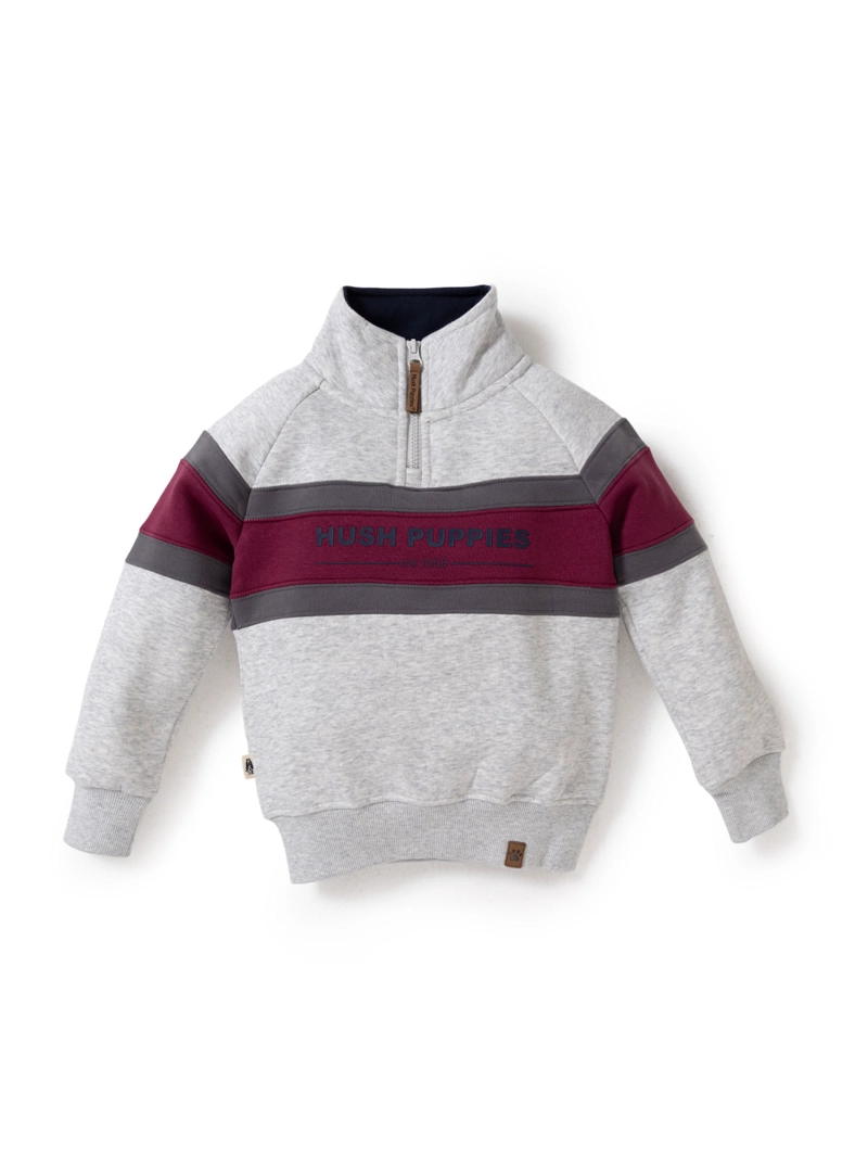 POLERON NIÑO ANDINO GRIS HUSH PUPPIES KIDS - 1