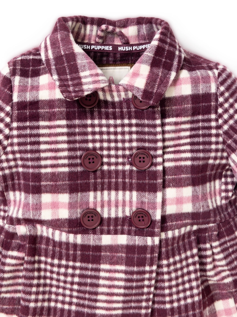 ABRIGO NIÑA BREEZE BURDEO HUSH PUPPIES KIDS - 4