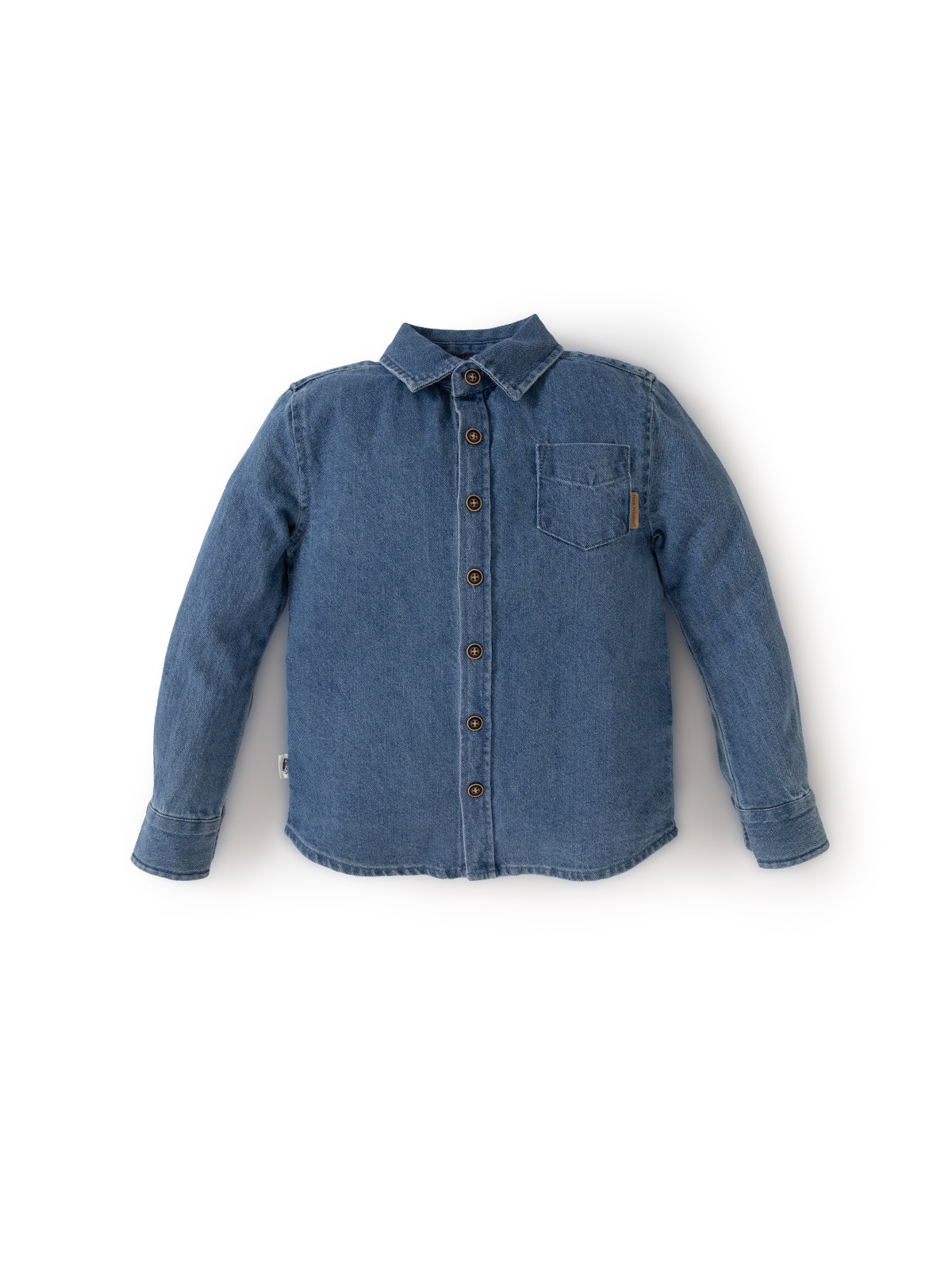 CAMISA MANGA LARGA NIÑO LOGAN DENIM HUSH PUPPIES KIDS - 1