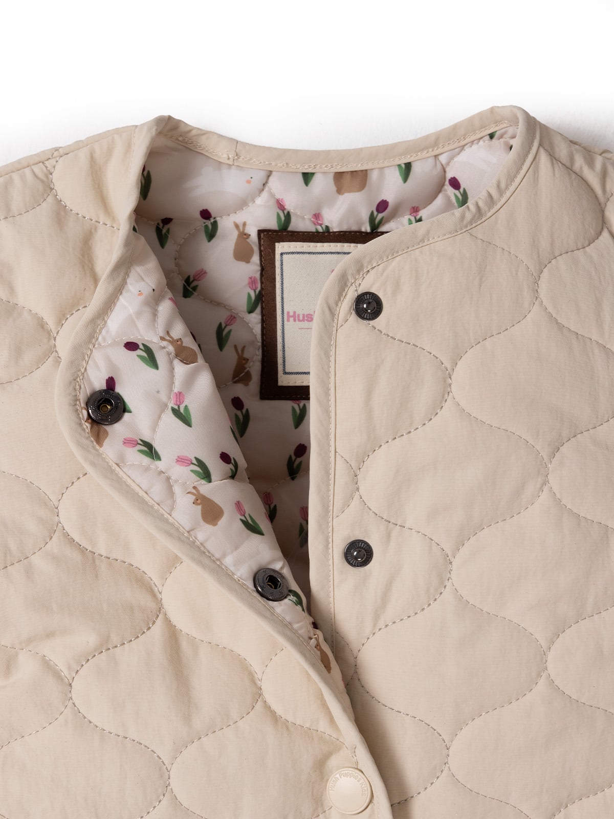 PARKA WATERPROOF NIÑA LINA BEIGE HUSH PUPPIES KIDS - 4